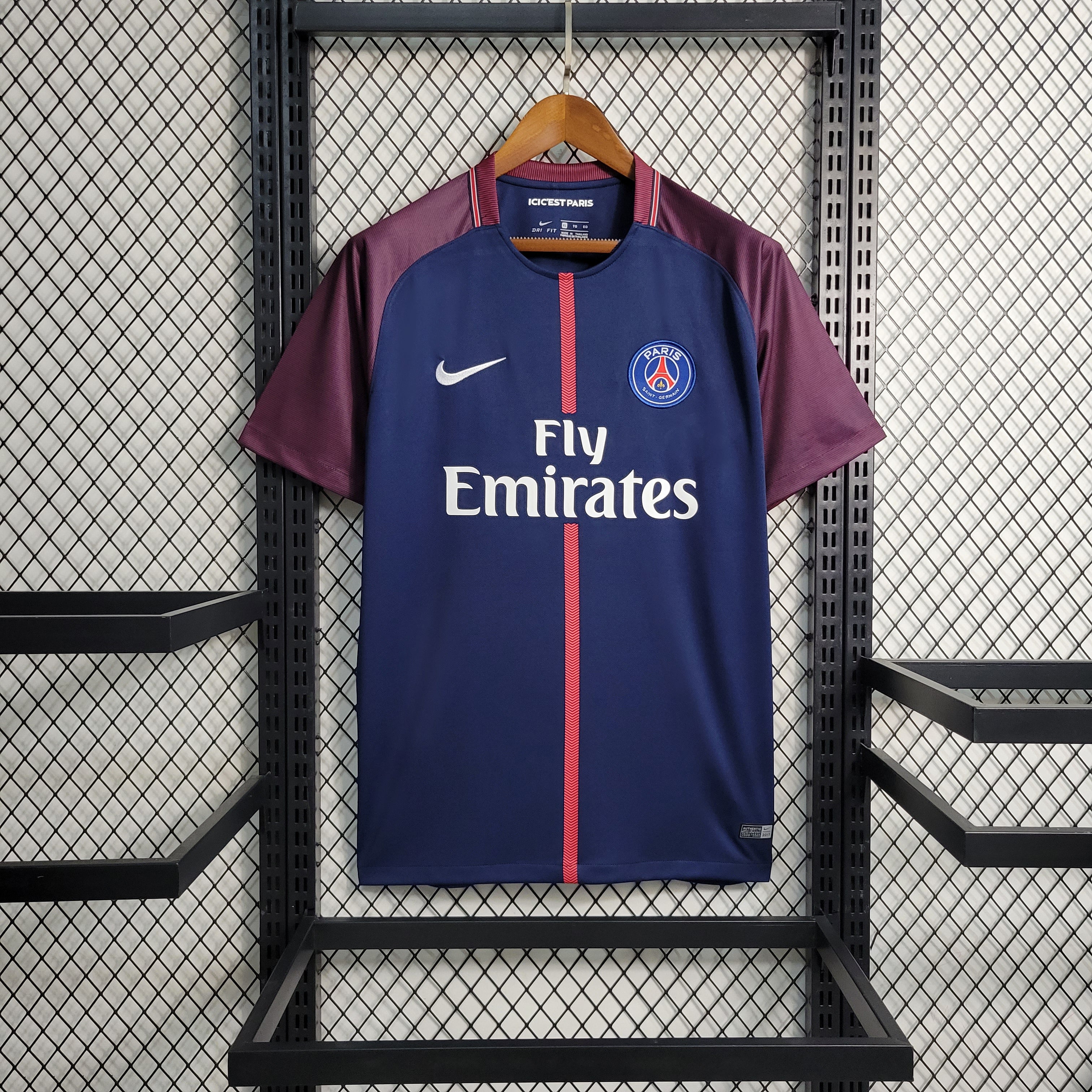 Psg 17-18 kit alternative  Camisas de futebol, Camisa de futebol