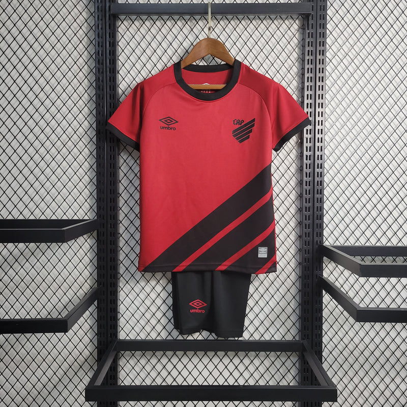 Camisa De Futebol Athletico 23/24 Kit Infantil Fora - Shark Store