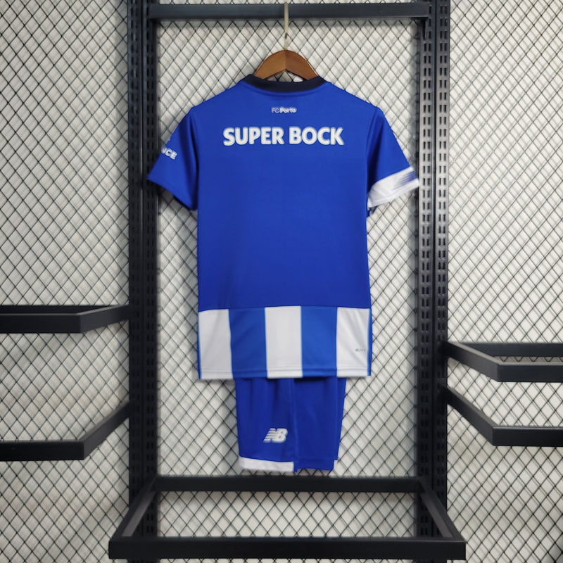 Camisa De Futebol Kit Infantil Porto 23/24 Casa - Shark Store