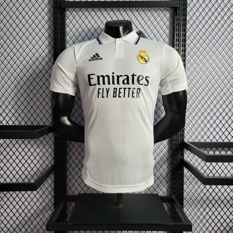 Camisa Real Madrid Titular 22/23 - Versão Jogador - Shark Store