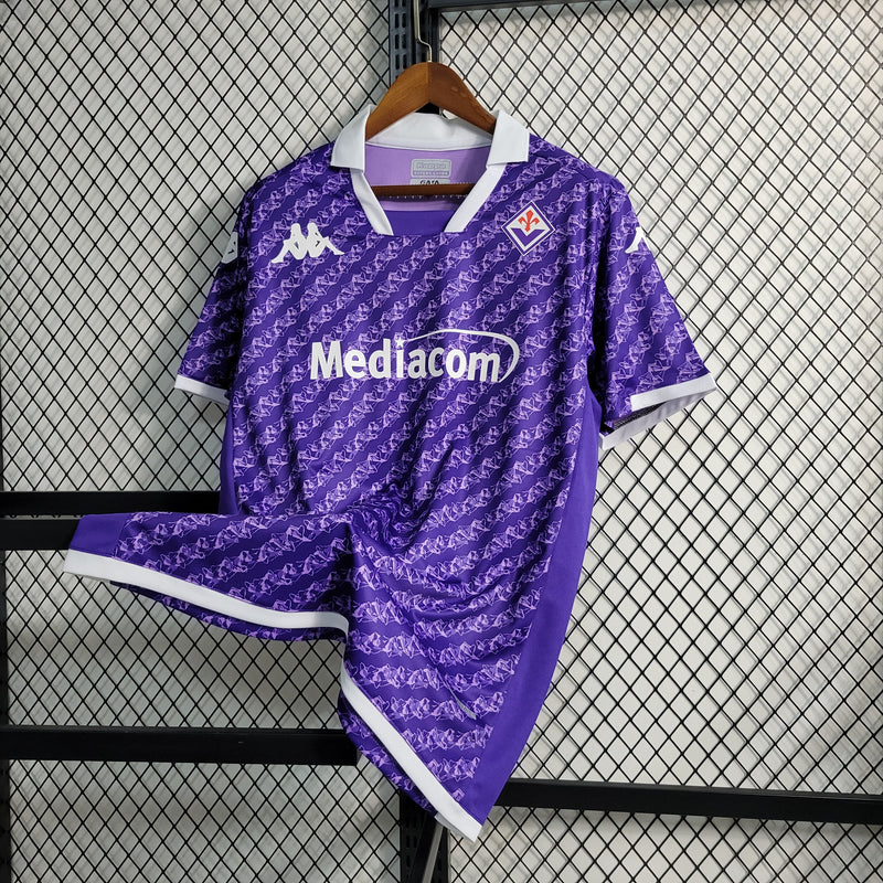 Camisa De Futebol Fiorentina 23/24 Casa - Shark Store