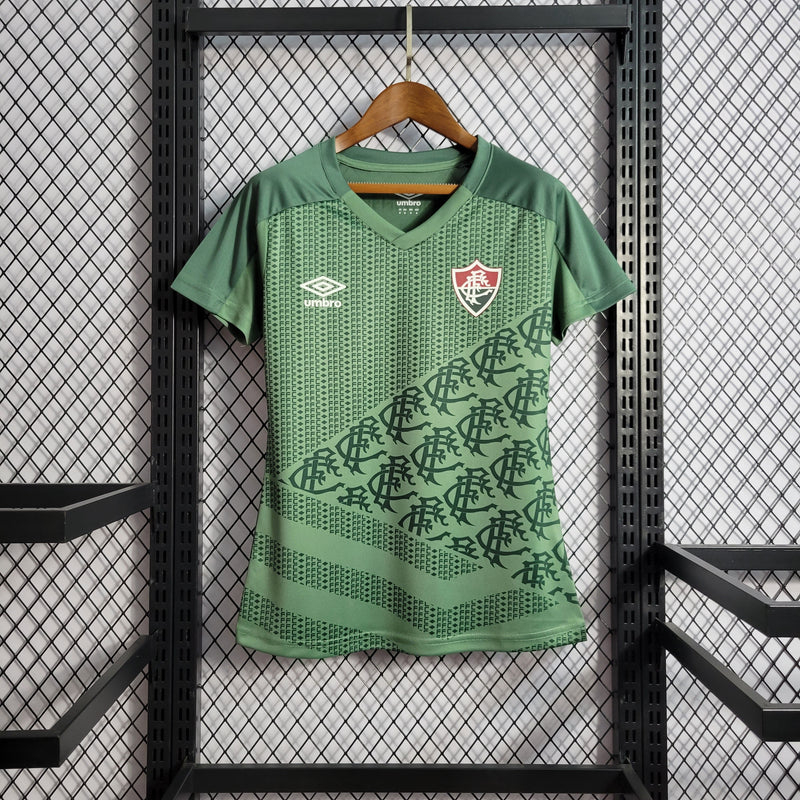 Camisa Fluminense Treino Verde 22/23 - Versão Feminina - Shark Store
