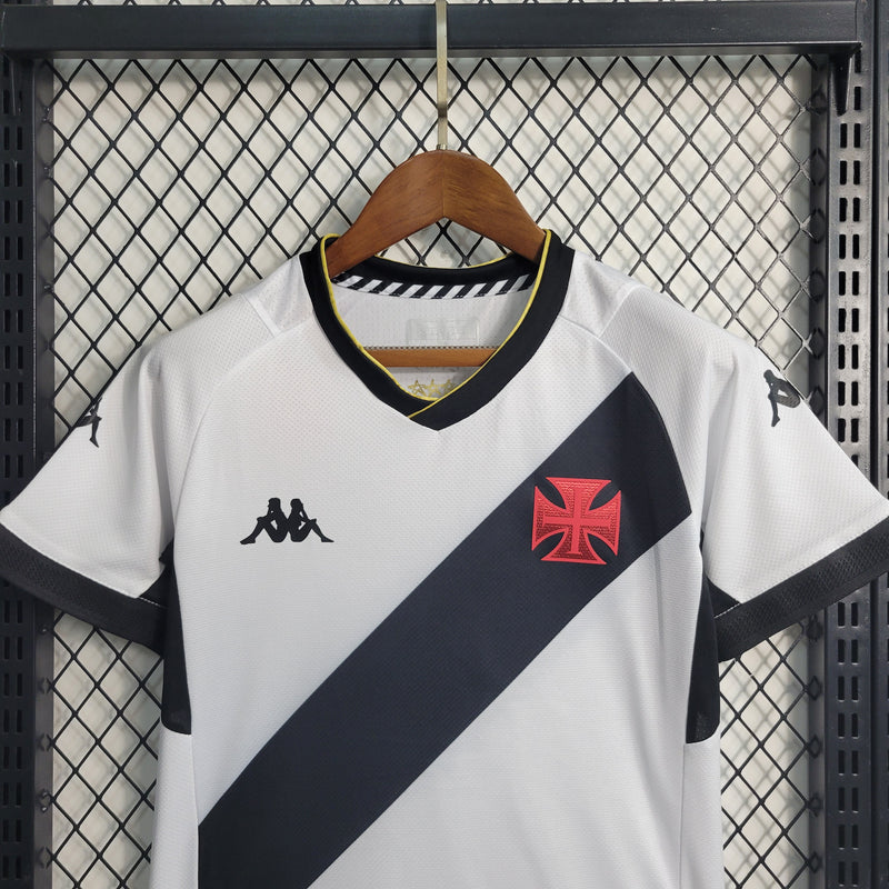 Camisa De Futebol Kit Infantil Vasco da Gama 23/24 Fora - Shark Store