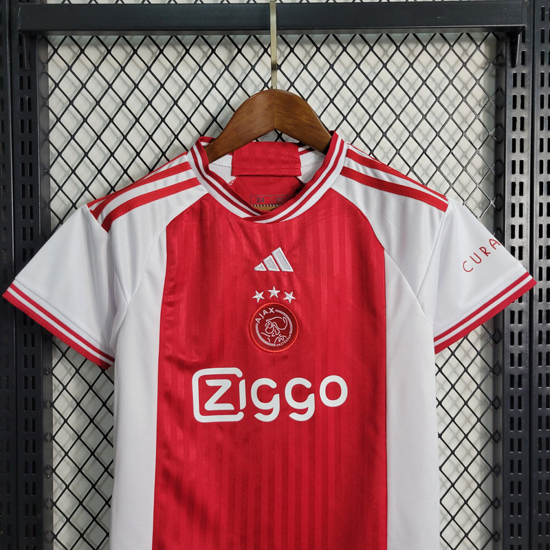 Camisa De Futebol Ajax Kit Infantil 23/24 - Shark Store