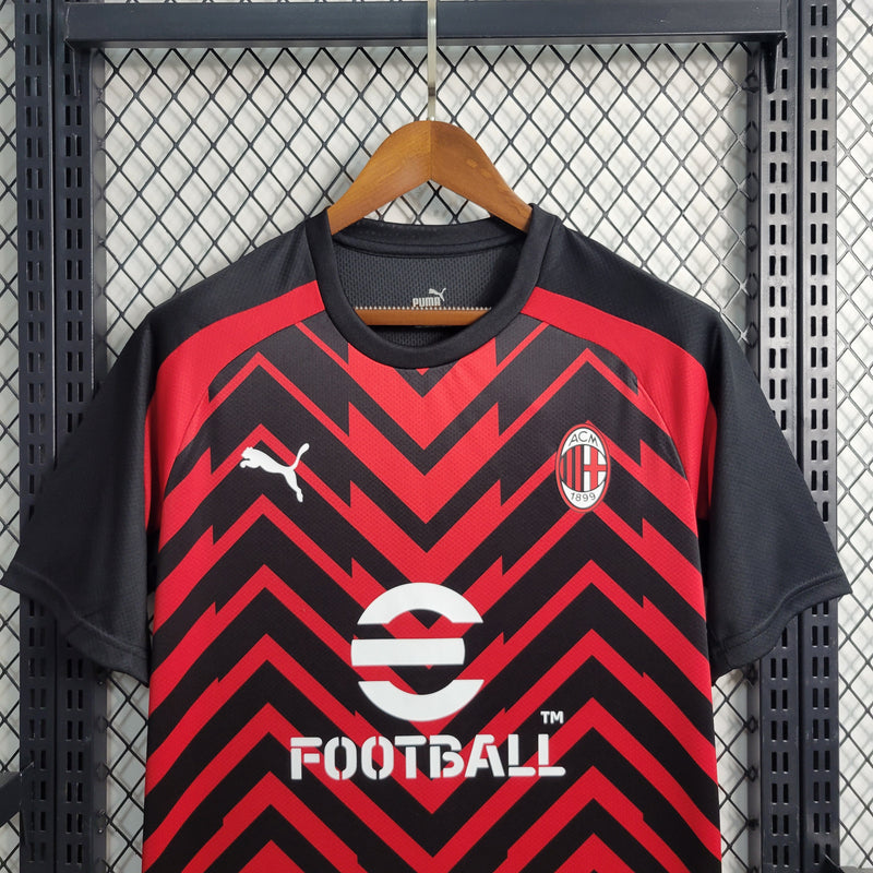 23/24 Camisa De Futebol A.C Milan Treino - Shark Store