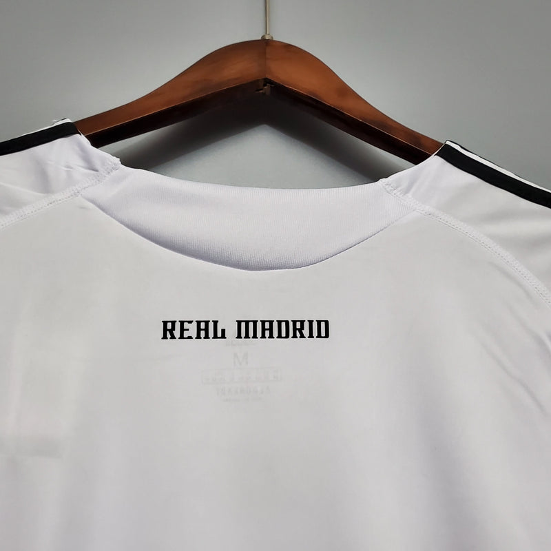 Camisa De Futebol Real Madrid Casa Retrô 09/10 - Shark Store