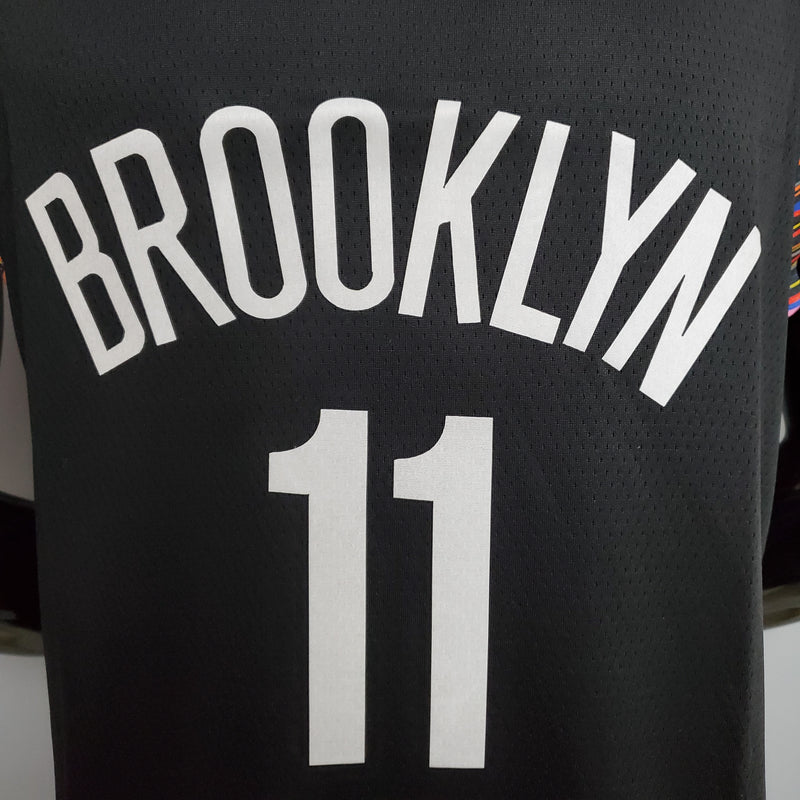 Regata NBA Brooklyn Nets City Edition Preta - IRVING