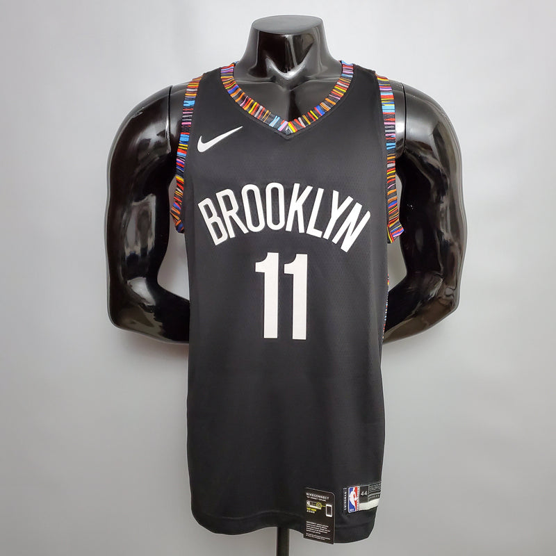 Regata NBA Brooklyn Nets City Edition Preta - IRVING
