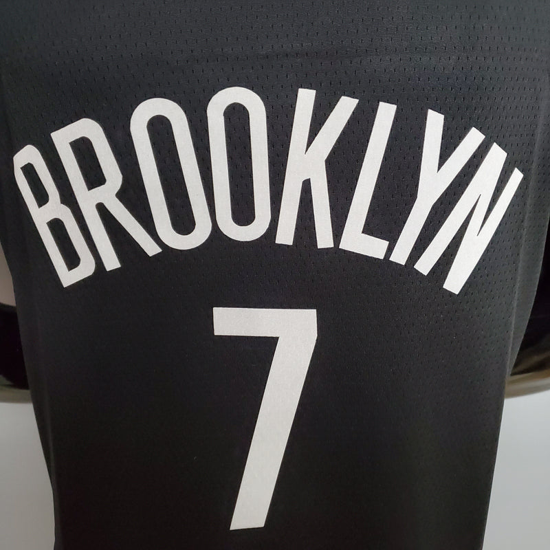 Regata NBA Brooklyn Nets City Edition Preta - DURANT
