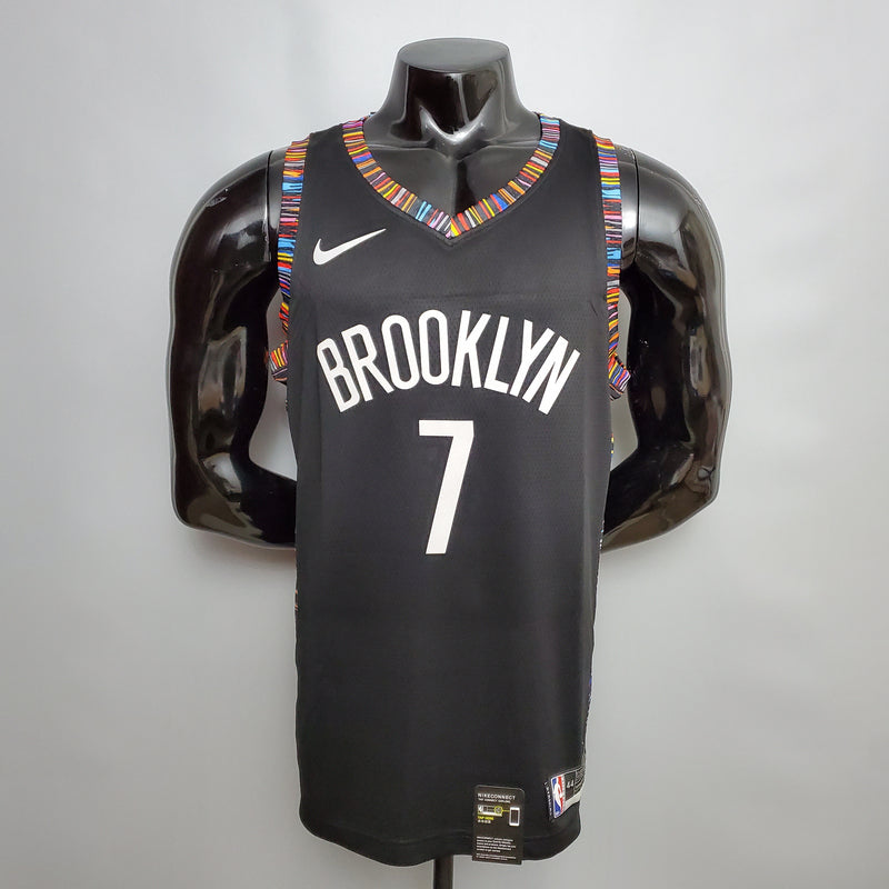 Regata NBA Brooklyn Nets City Edition Preta - DURANT