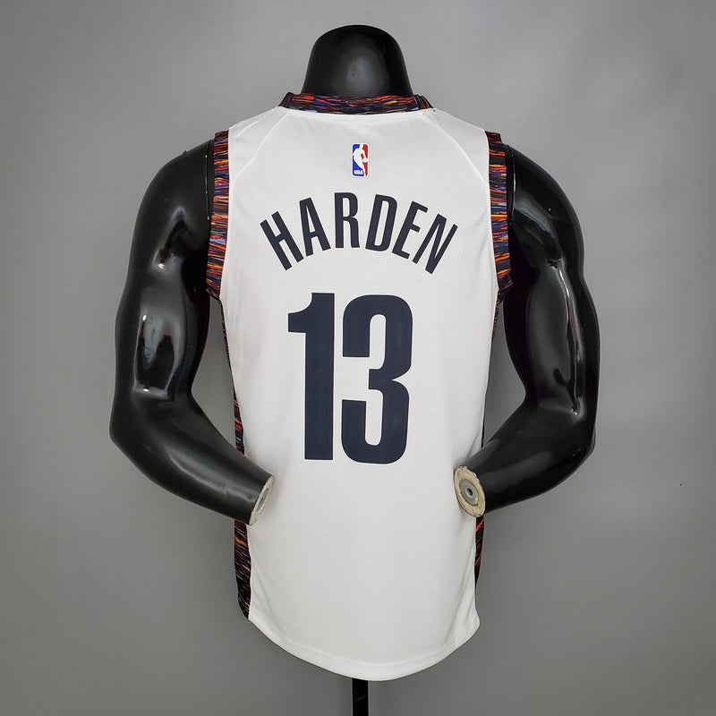 Regata NBA Brooklyn Nets Limited Edition Branca - HARDEN