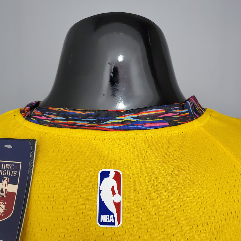 Regata NBA Brooklyn Nets City Edition Amarela - HARDEN