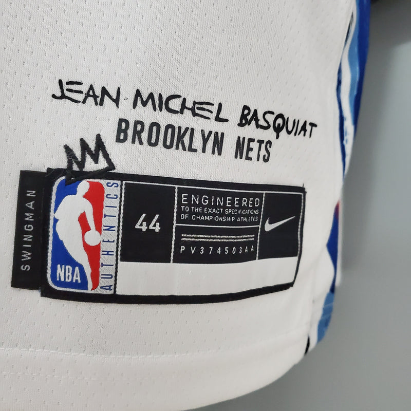 Regata NBA Brooklyn Nets City Edition Branca - HARDEN