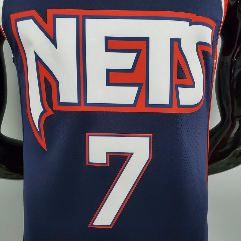 Regata NBA Brooklyn Nets City Edition Azul - DURANT