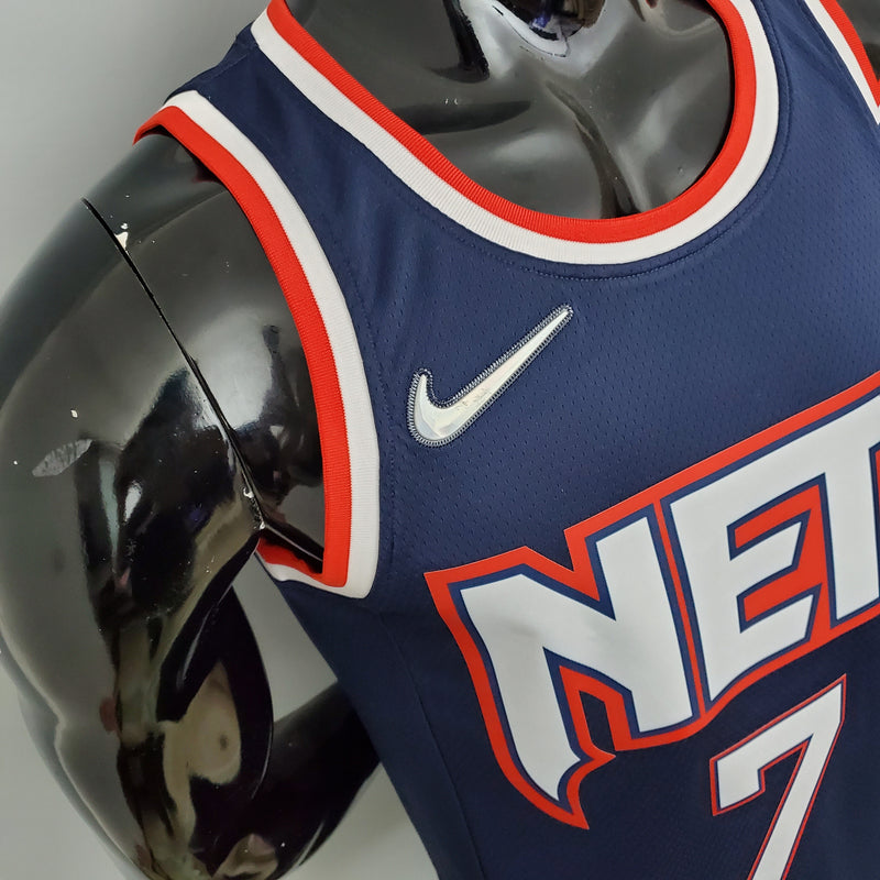 Regata NBA Brooklyn Nets City Edition Azul - DURANT