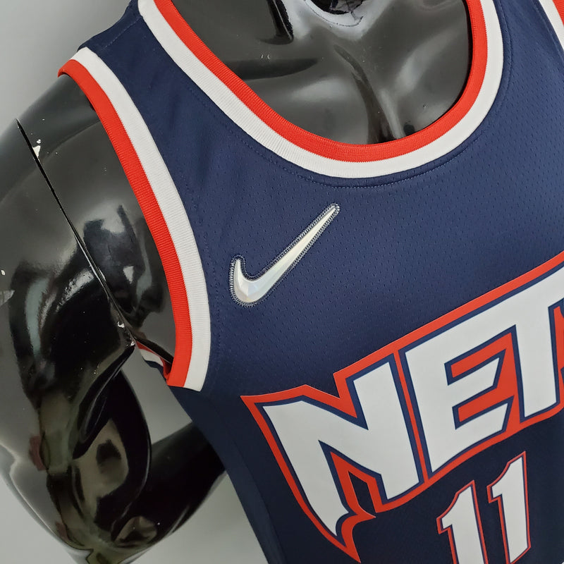 Regata NBA Brooklyn Nets City Edition Azul - IRVING