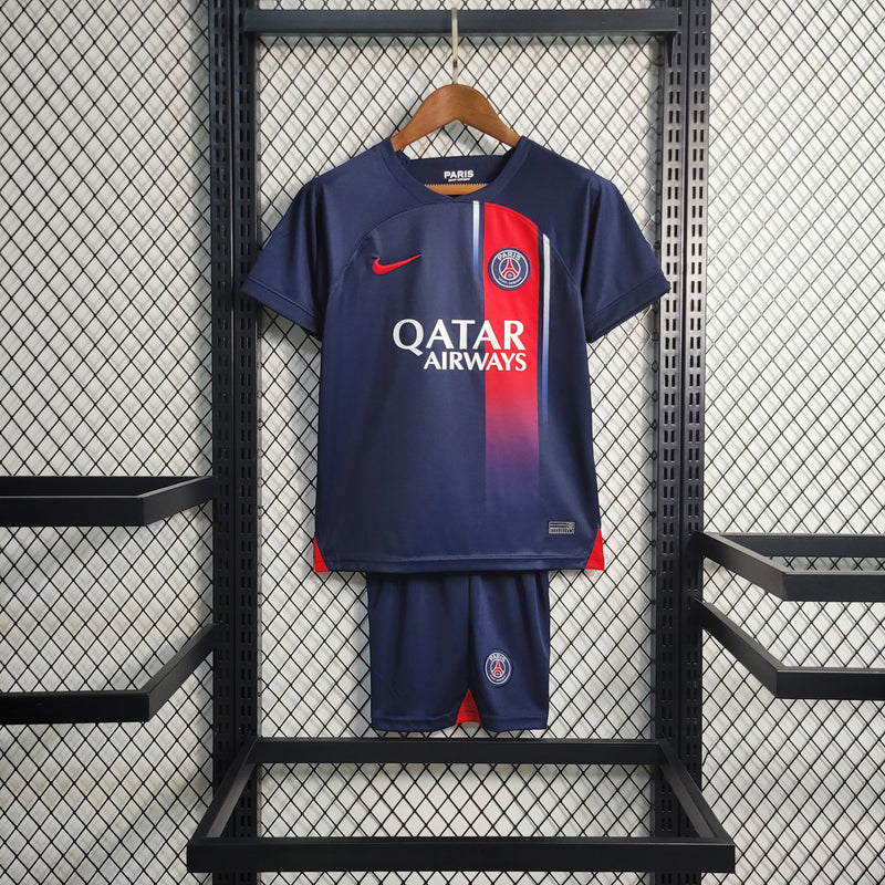 Camisa De Futebol PSG Kit Infantil 23/24 - Shark Store