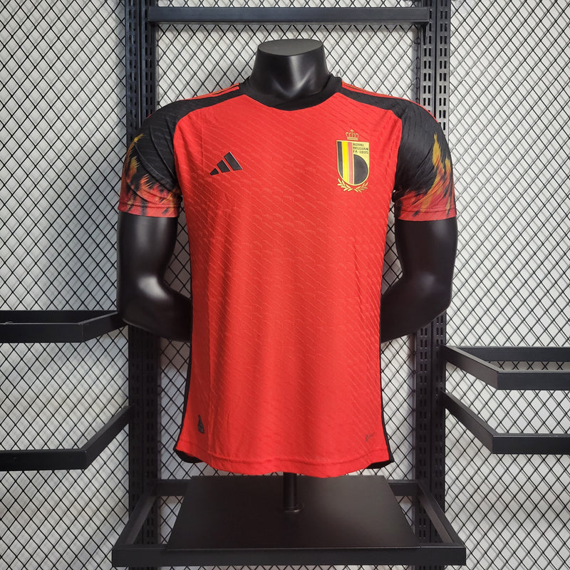 Camisa Bélgica Titular 22/23 - Versão Jogador - Shark Store