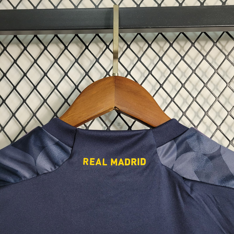 23/24 Camisa De Futebol Real Madrid Kit Infantil Fora - Shark Store