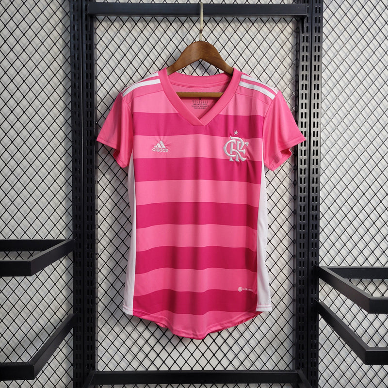 Camisa Flamengo Edição Especial Rosa 22/23 - Versão Feminina - Shark Store