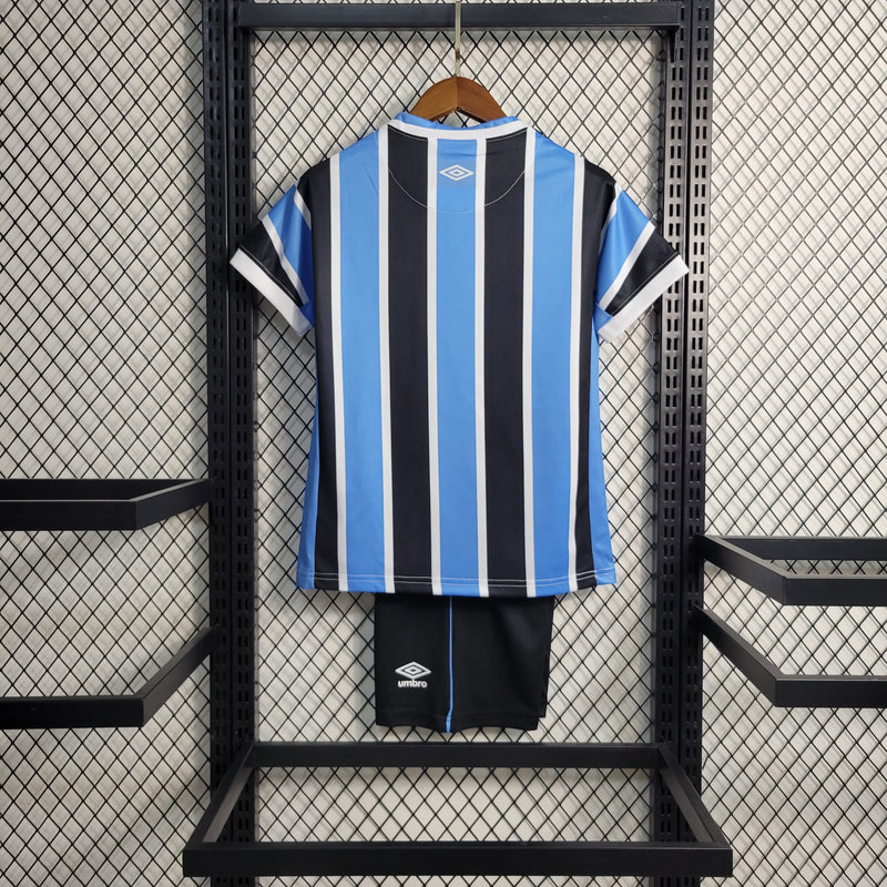 Camisa De Futebol Grêmio Kit Infantil 23/24 - Shark Store
