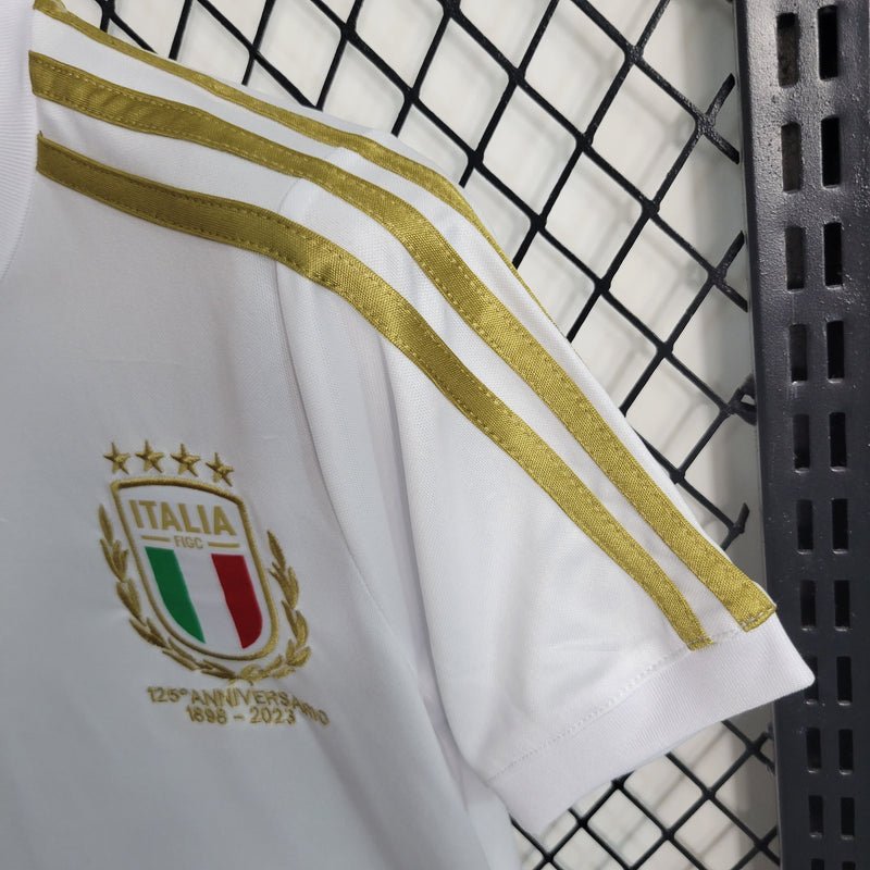 23/24 Camisa De Futebol Kit Infantil Itália 100 Anos - Shark Store