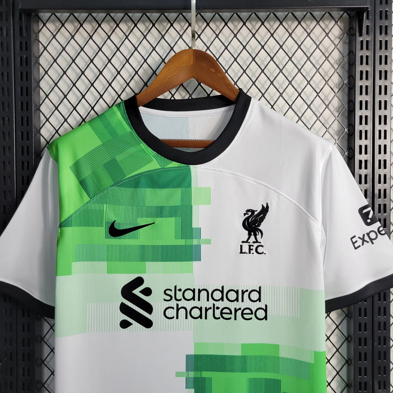 Camisa De Futebol Liverpool 23/24 Fora - Shark Store