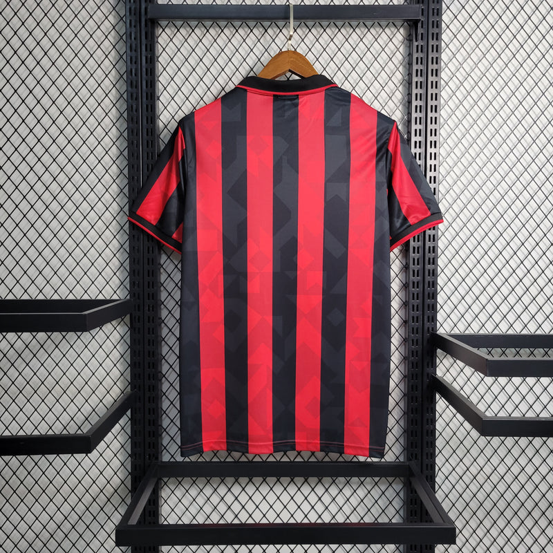 Camisa De Futebol A.C Milan Retrô 93/94 - Shark Store