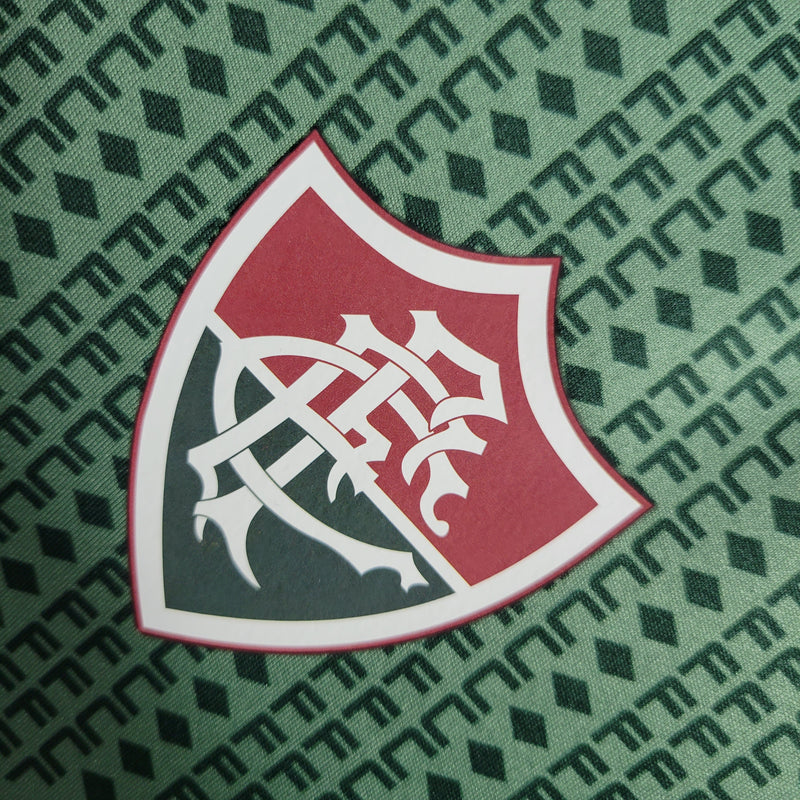 Camisa Fluminense Treino Verde 22/23 - Versão Feminina - Shark Store