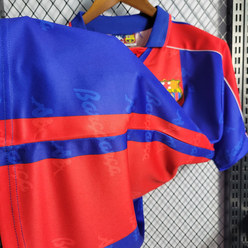 Camisa De Futebol Barcelona Retrô 94/95 Casa - Shark Store