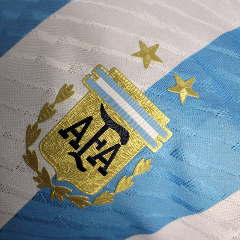 Camisa Argentina Titular 22/23 - Versão Jogador - Shark Store