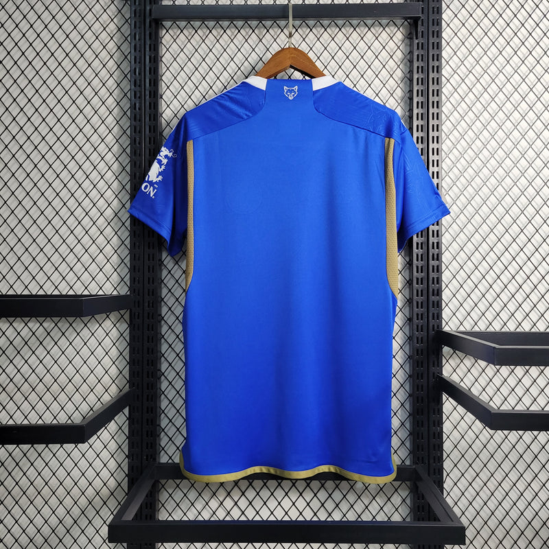 Camisa De Futebol Leicester City 23/24 Casa - Shark Store