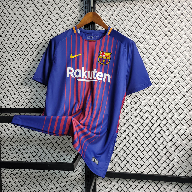 Camisa Futebol Barcelona Casa 17/18 Retrô - Shark Store