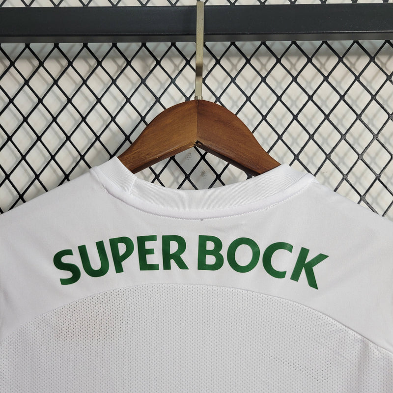Camisa De Futebol Sporting Kit Infantil 23/24 Casa - Shark Store