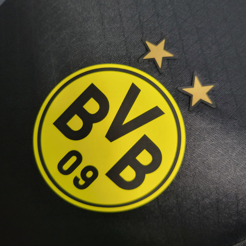 Camisa Borussia Dortmund Reserva 22/23 - Versão Jogador - Shark Store