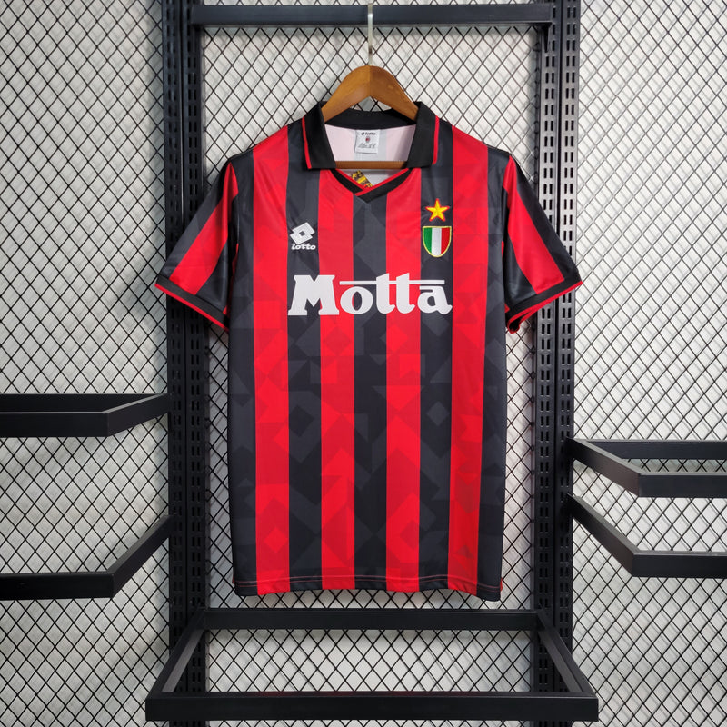 Camisa De Futebol A.C Milan Retrô 93/94 - Shark Store