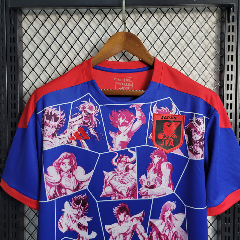 23/24 Camisa de Futebol Japão Saint Seya Azul - Shark Store