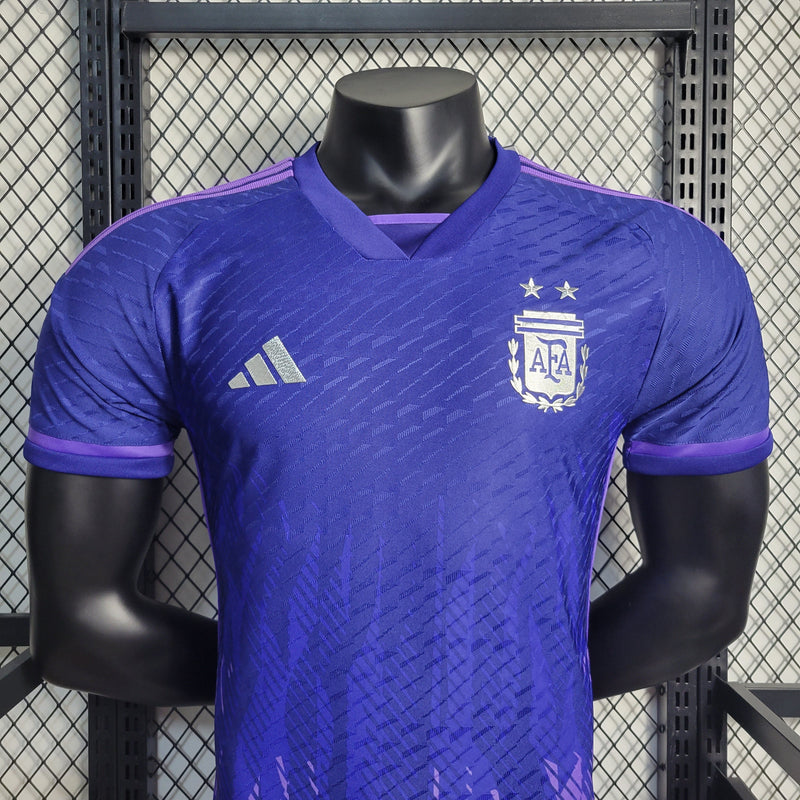 Camisa Argentina Reserva 22/23 - Versão Jogador - Shark Store