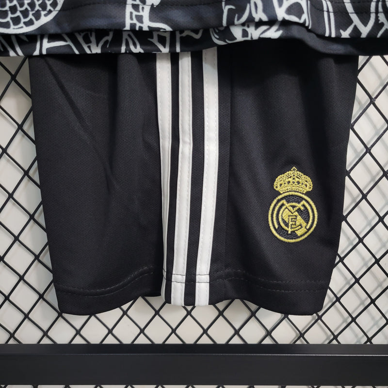 23/24 Camisa De Futebol Kit Infantil Real Madrid Edição Especial - Shark Store