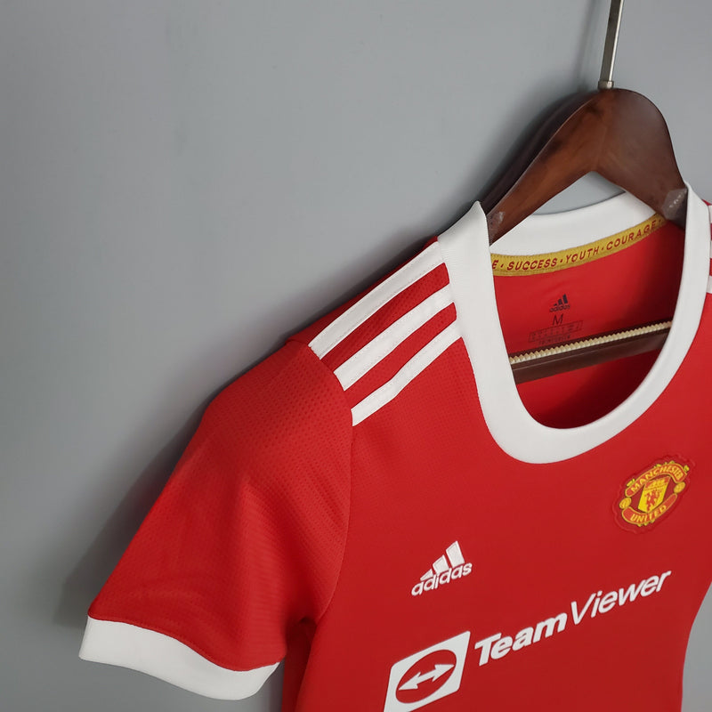 Camisa Manchester United Titular 22/23 - Versão Feminina - Shark Store