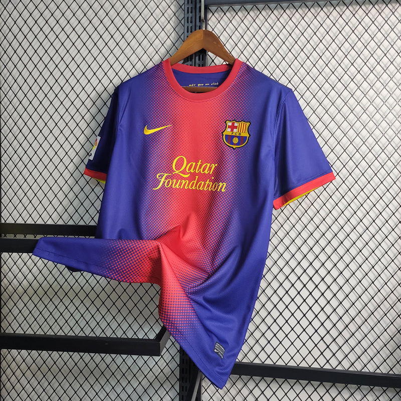 Camisa De Futebol Barcelona Retrô 12/13 Casa - Shark Store