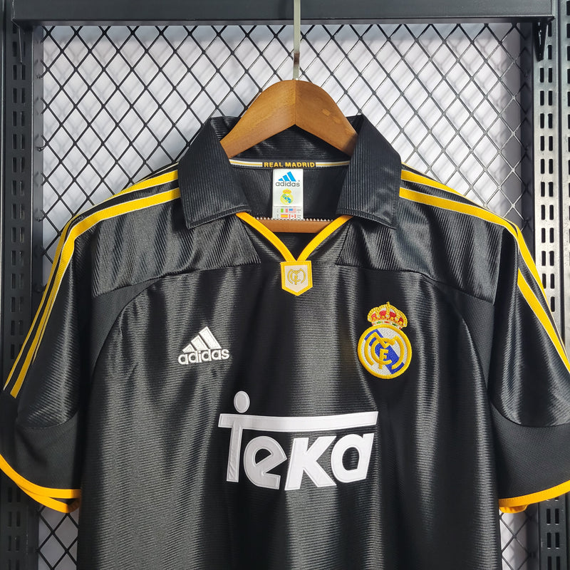 Camisa De Futebol Real Madrid Casa Retrô 1999/01 - Shark Store
