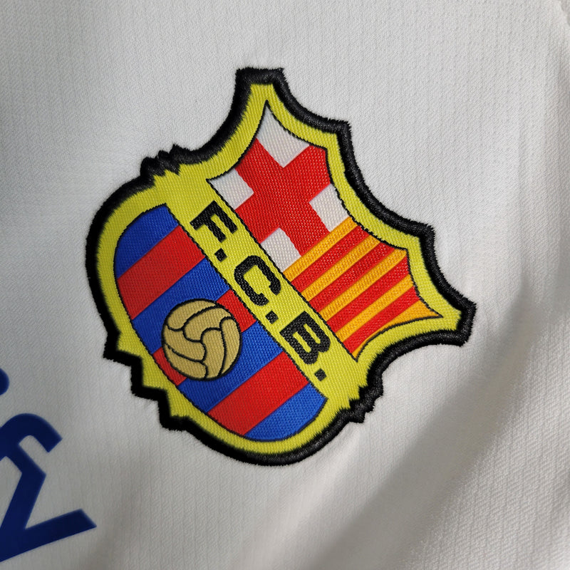 23-24 Camisa De Futebol Kit Infantil Barcelona - Shark Store