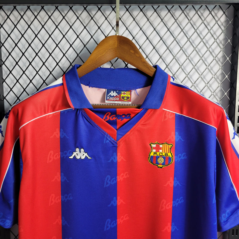 Camisa De Futebol Barcelona Retrô 94/95 Casa - Shark Store