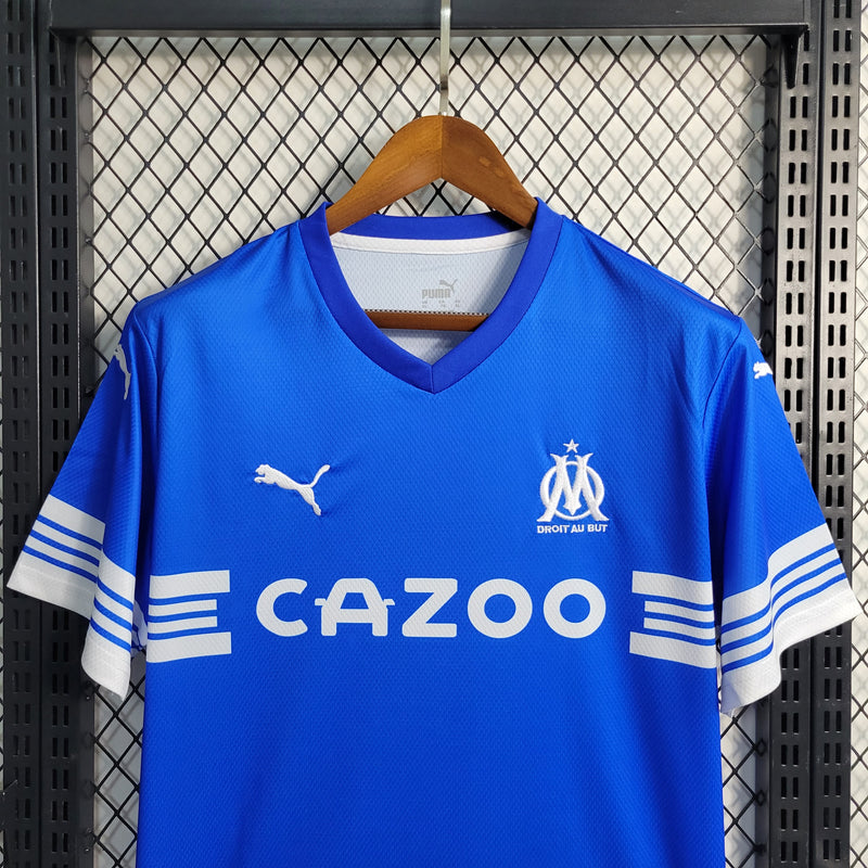 Camisa De Futebol Olympique de Marseille 22/23 Casa - Shark Store