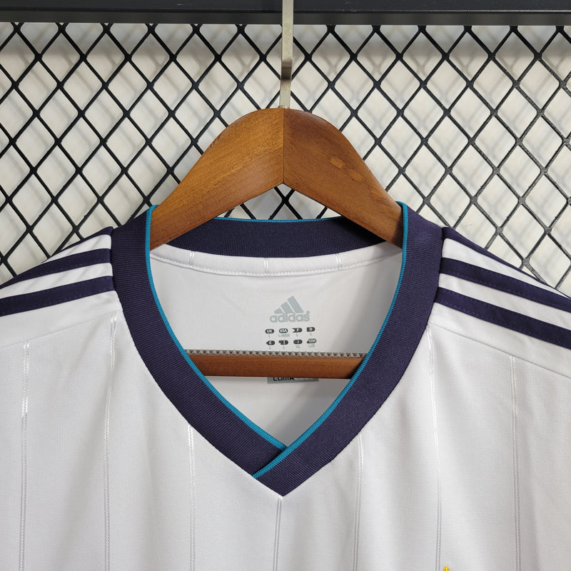 Camisa De Futebol Real Madrid Casa Retrô 12/13 - Shark Store