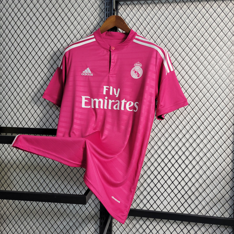 Camisa De Futebol Real Madrid Retrô 14/15 Fora - Shark Store