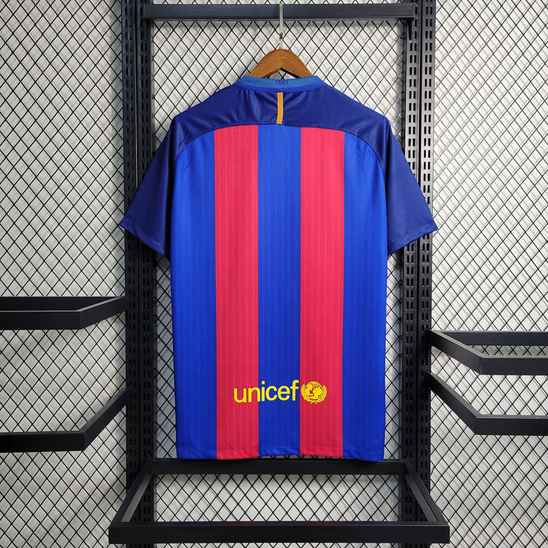 Camisa Futebol Barcelona Casa 16/17 Retrô - Shark Store