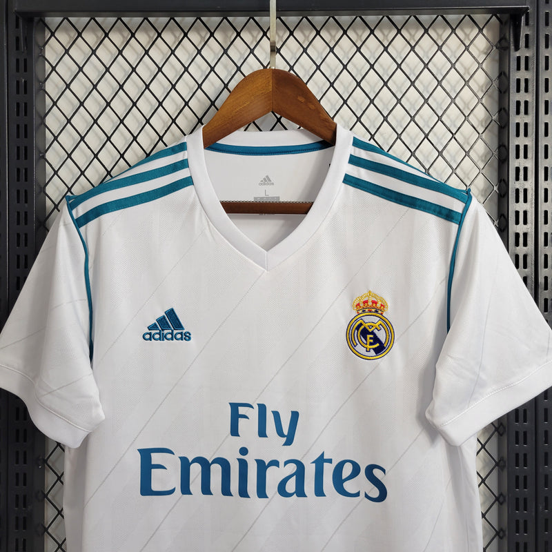 Camisa De Futebol Real Madrid Retrô 17/18 Casa - Shark Store