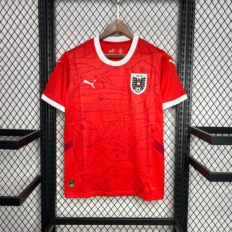 Camisa Austria 24/25 Casa EURO